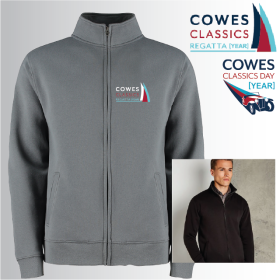 Unisex Full Zip Collared Sweat Shirt (UC512) (image for) Unisex Full Zip Collared Sweat Shirt (UC512)