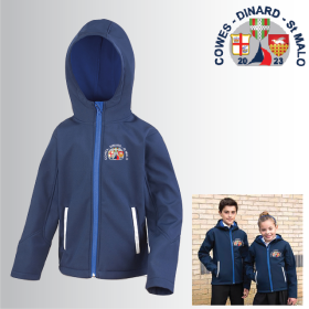 Child Hooded Softshell Jacket (R224J) (image for) Child Hooded Softshell Jacket (R224J)