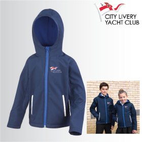 Child Hooded Softshell Jacket (R224J) (image for) Child Hooded Softshell Jacket (R224J)