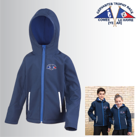 Child Hooded Softshell Jacket (R224J) (image for) Child Hooded Softshell Jacket (R224J)