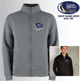 Unisex Full Zip Collared Sweat Shirt (UC512) (image for) Unisex Full Zip Collared Sweat Shirt (UC512)