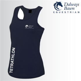 EQ Ladies Tetrathlon Cool Plus Running Vest (JC015) (image for) EQ Ladies Tetrathlon Cool Plus Running Vest (JC015)