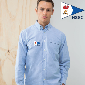 Delux Oxford Shirt, Mens Long Sleeve (HB510) (image for) Delux Oxford Shirt, Mens Long Sleeve (HB510)
