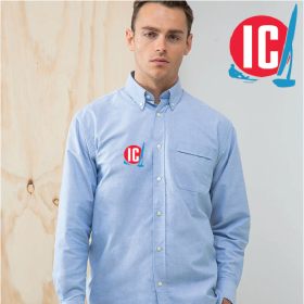 Mens Delux Oxford Shirt, Long Sleeve (HB510) (image for) Mens Delux Oxford Shirt, Long Sleeve (HB510)