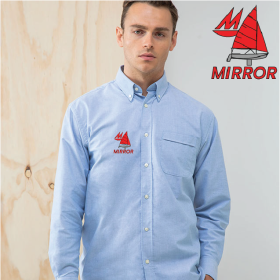 Delux Oxford Shirt, Mens Long Sleeve (HB510) (image for) Delux Oxford Shirt, Mens Long Sleeve (HB510)