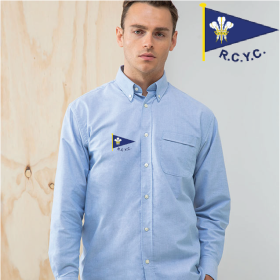 Delux Oxford Shirt, Mens Long Sleeve (HB510) (image for) Delux Oxford Shirt, Mens Long Sleeve (HB510)