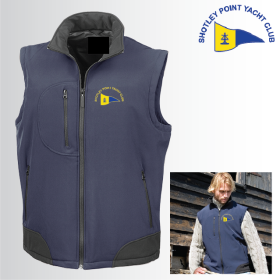 Unisex 3ply Softshell Gilet (R123A) (image for) Unisex 3ply Softshell Gilet (R123A)