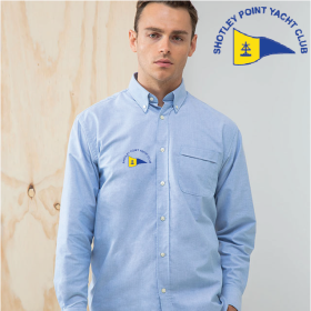 Delux Oxford Shirt, Mens Long Sleeve (HB510) (image for) Delux Oxford Shirt, Mens Long Sleeve (HB510)