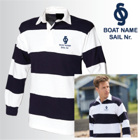 Striped Rugby Shirt (FR08M) (image for) Striped Rugby Shirt (FR08M)