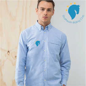 EQ Delux Oxford Shirt, Mens Long Sleeve (HB510) (image for) EQ Delux Oxford Shirt, Mens Long Sleeve (HB510)