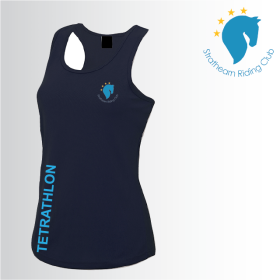 EQ Ladies Tetrathlon Cool Plus Running Vest (JC015) (image for) EQ Ladies Tetrathlon Cool Plus Running Vest (JC015)