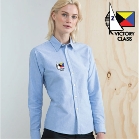 Ladies Delux Oxford Shirt, Long Sleeve (HB511) (image for) Ladies Delux Oxford Shirt, Long Sleeve (HB511)