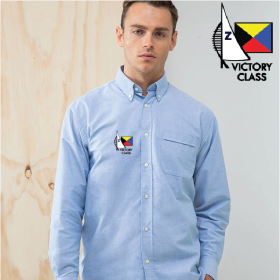Mens Delux Oxford Shirt, Long Sleeve (HB510) (image for) Mens Delux Oxford Shirt, Long Sleeve (HB510)