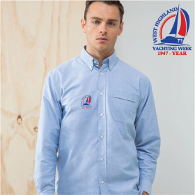 Delux Oxford Shirt, Mens Long Sleeve (HB510) (image for) Delux Oxford Shirt, Mens Long Sleeve (HB510)