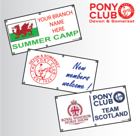 Pony Club Banners (image for) Pony Club Banners