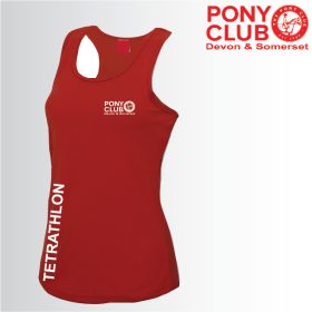 PC Ladies Tetrathlon Cool Plus Running Vest (JC015) (image for) PC Ladies Tetrathlon Cool Plus Running Vest (JC015)