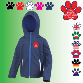 Child Hooded Softshell Jacket (R224J) (image for) Child Hooded Softshell Jacket (R224J)
