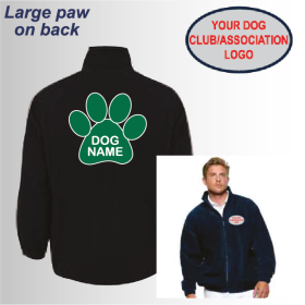 Unisex Fleece with Back Paw (UC604) (image for) Unisex Fleece with Back Paw (UC604)