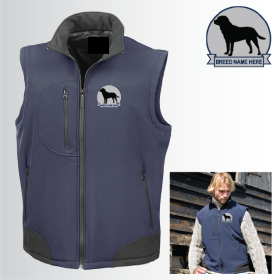 Unisex 3ply Softshell Gilet (R123A) (image for) Unisex 3ply Softshell Gilet (R123A)
