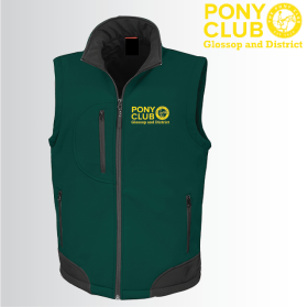 PC Unisex Softshell Gilet 3ply (R123A) (image for) PC Unisex Softshell Gilet 3ply (R123A)