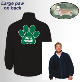 Unisex Fleece with Back Paw (UC604) (image for) Unisex Fleece with Back Paw (UC604)
