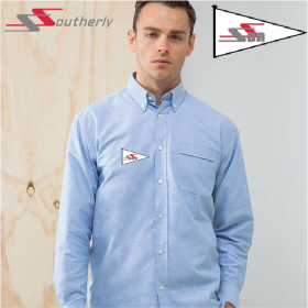 Delux Oxford Shirt, Mens Long Sleeve (HB510) (image for) Delux Oxford Shirt, Mens Long Sleeve (HB510)